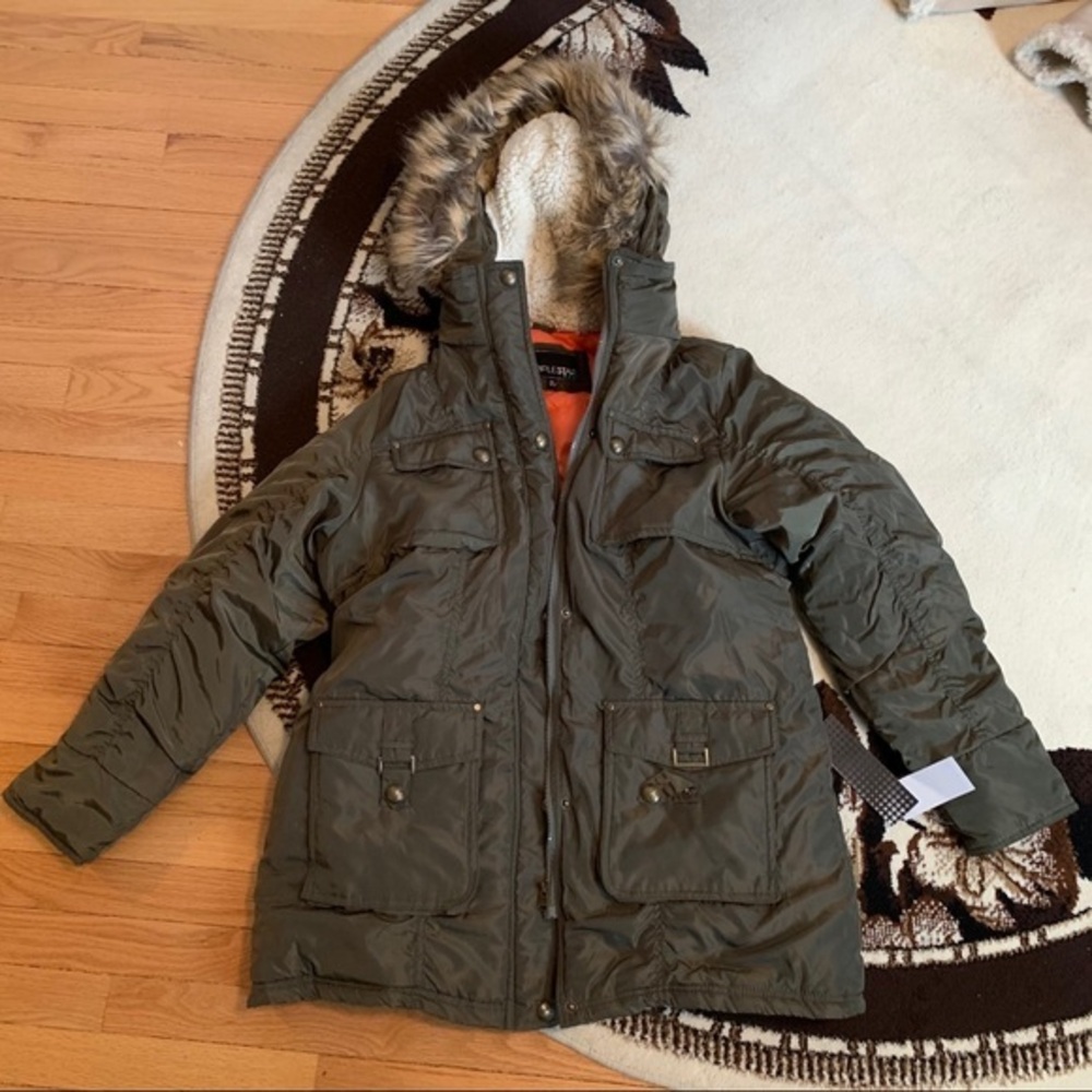 Triple Star Women's Olive XL Coat NWT